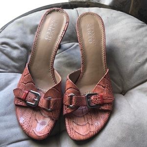 BOGO FREE- Franco sarto snake skin heels